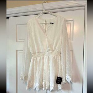 Lulu’s NWT Swiss Dot Romper